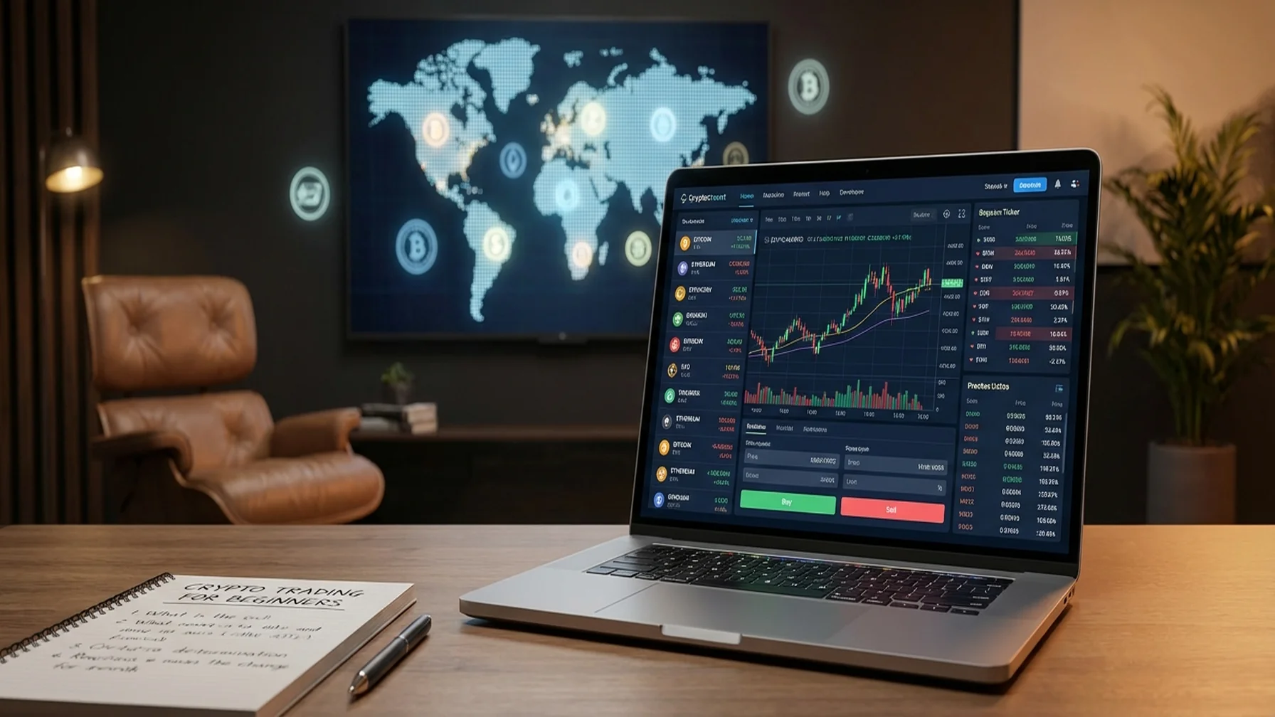 Initiate 's usher to Crypto Trading: fundamental Steps and, quite, Tips